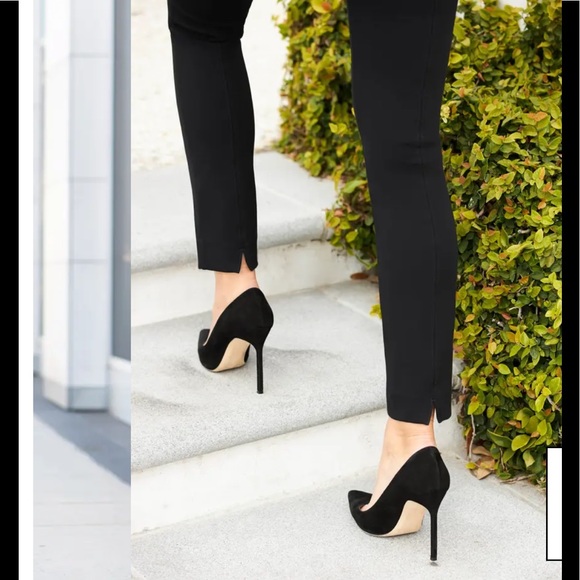 SPANX Perfect black pants back seam skinny pants - Picture 3 of 8